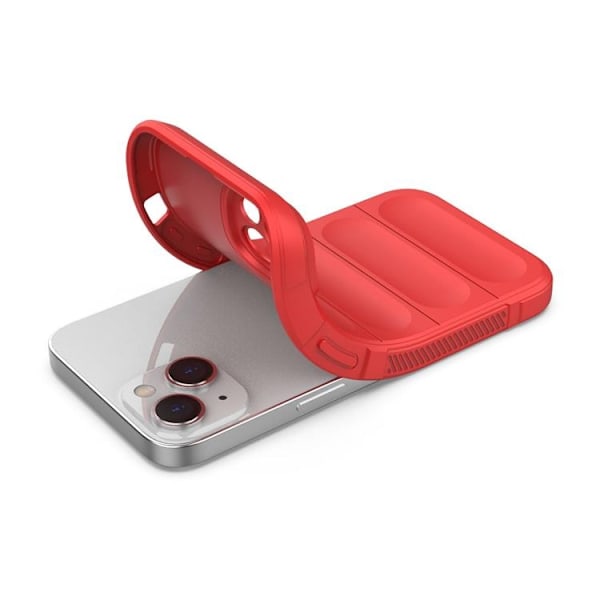 iPhone 14 Plus -kuori Magic Shield Flexible Armored - Punainen Röd