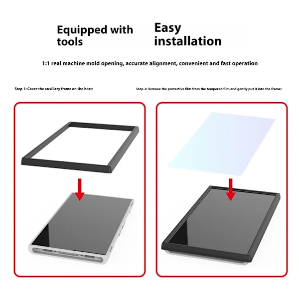 [2-Pack] PGTECH Nintendo Switch 2 Härdat glas Skärmskydd