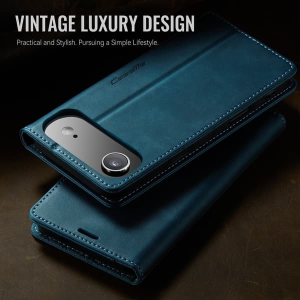 Caseme iPhone Air Plånboksfodral RFID-Skydd 033 - Grön Grön