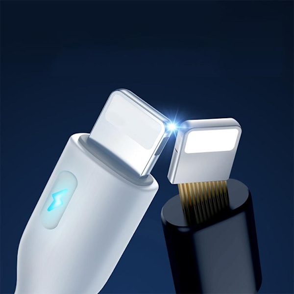 Joyroom USB-C till Lightning kabel 20W 2m - Vit Vit