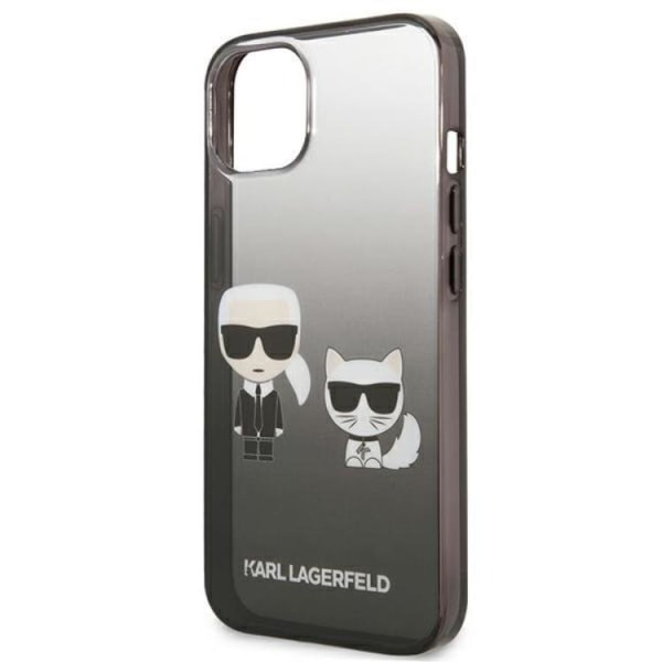 Karl Lagerfeld iPhone 13 Case Gradient Iconic Karl & Choupette -