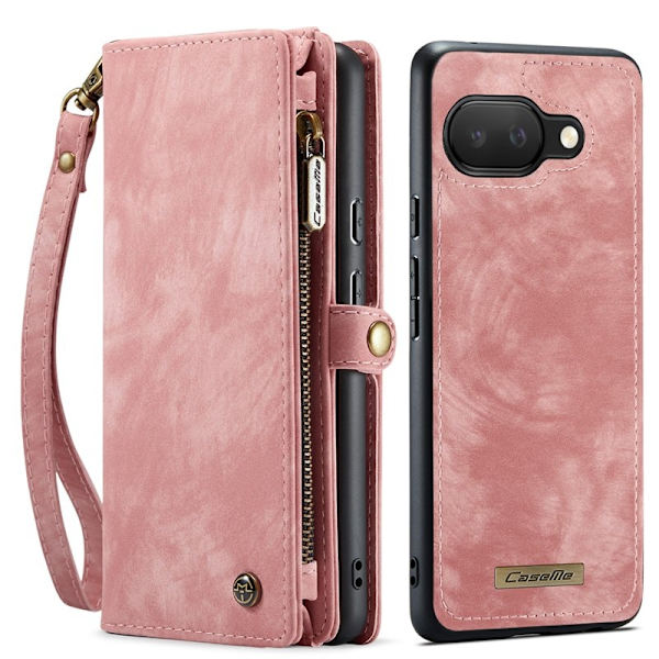 CASEME Plånboksfodral Konstläder till Google Pixel 9a - Rosa