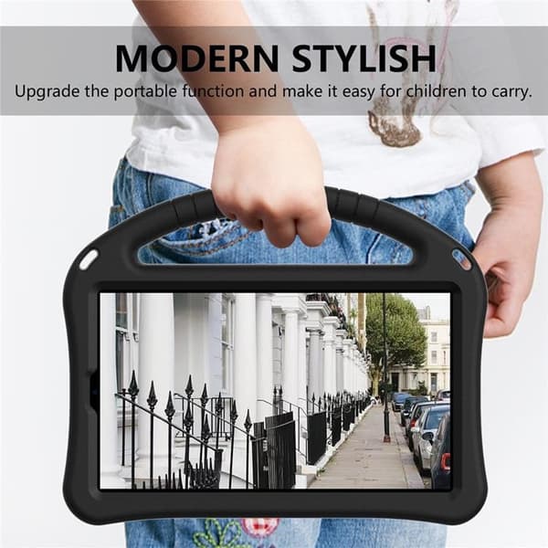 Mobilskal till Galaxy Tab A9 Kickstand Shockproof - Svart Svart