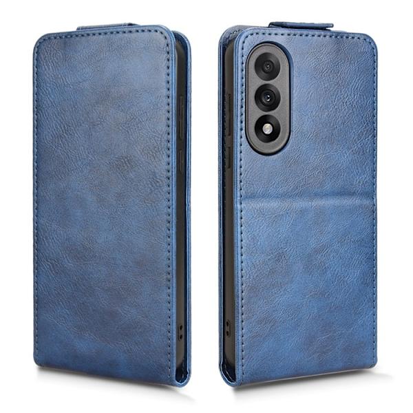 OnePlus Nord 5 Plånboksfodral Vertical Flip Läder - Mörkblå Blå