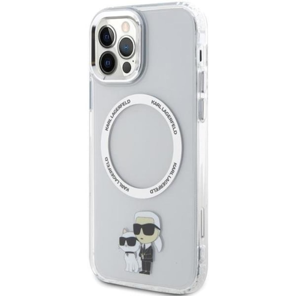 Karl Lagerfeld iPhone 12/12 Pro Mobilskal Magsafe Iconic Choupet