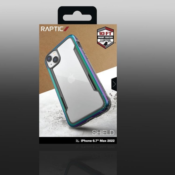 Raptic iPhone 14 Plus -kuori Megsafe Shield Armored - Opal