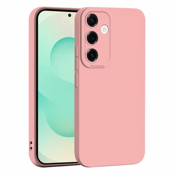 Mobilskal för Samsung Galaxy S26 Precisa kamerahål TPU - Rosa