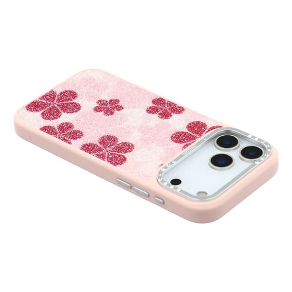 JAUCASE Mobilskal till iPhone 17 Pro MagSafe Flower - Rosa Rosa