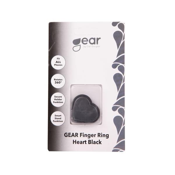 GEAR MobilRing Roterende fingerholder med Stativfunktion - Hjerte
