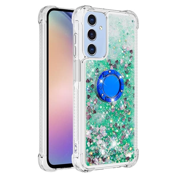 Mobilskal till Galaxy A17/A26 Kickstand Quicksand TPU - Grön Grön