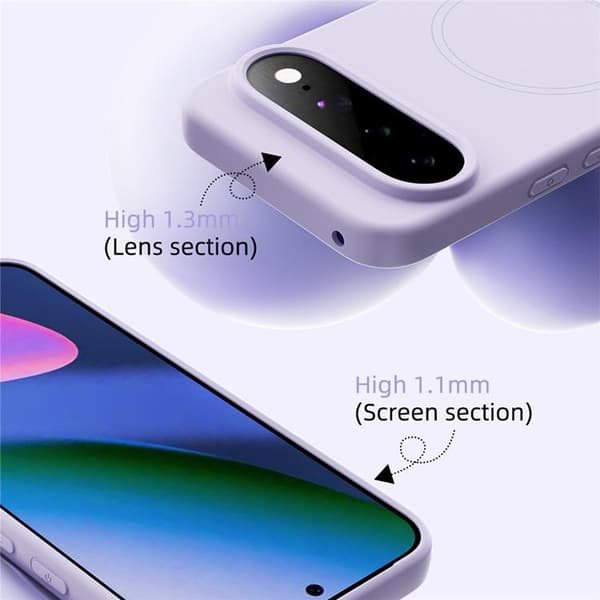 ABEEL Mobilskal för Google Pixel 11/11 Pro MagSafe Skin Touch