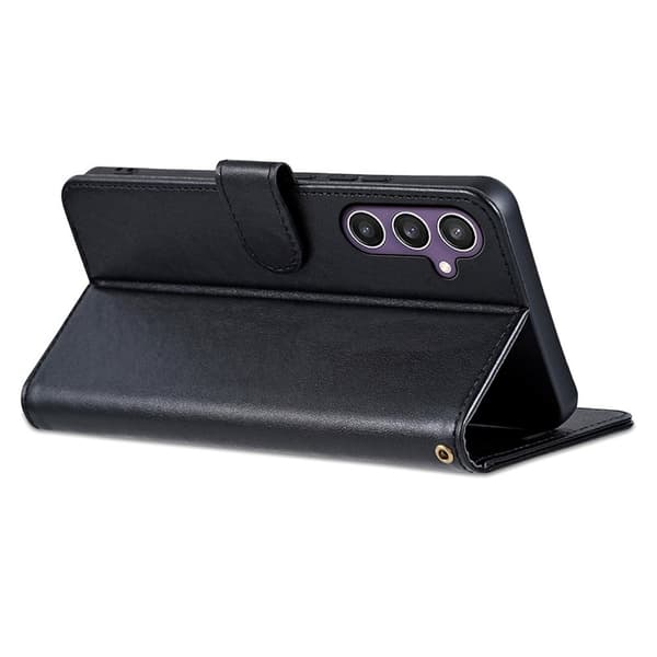 AZNS Samsung Galaxy A35 5G Plånboksfodral Anti-Scratch Konstläder - Blå