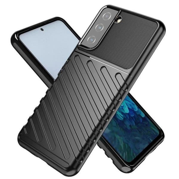 Galaxy S23 Plus Skal Thunder Armor Silicone - Sort Black