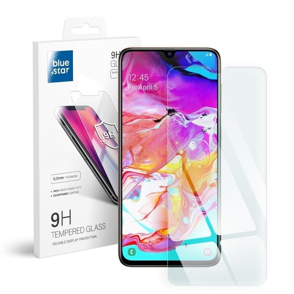 Blue Star Samsung Galaxy A70/A70s Härdat Glas Skärmskydd