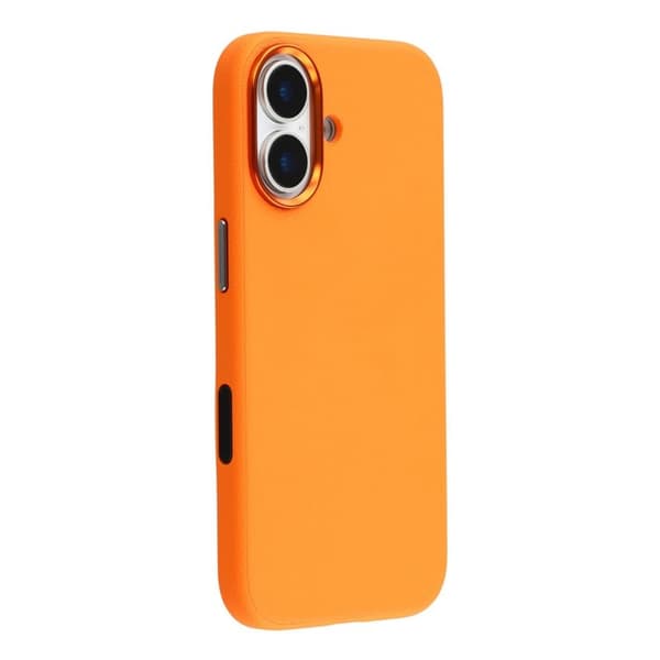 X-LEVEL Mobilskal till iPhone 17 MagSafe PU Läder Hård PC - Orange