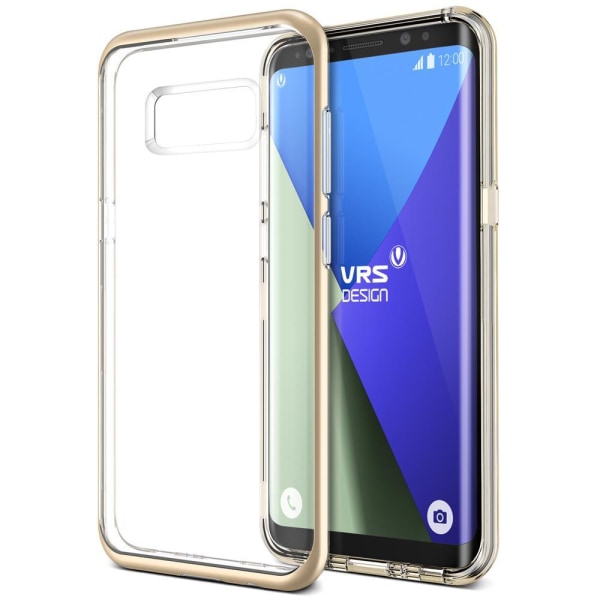 Verus Crystal Bumper Skal till Samsung Galaxy S8 Plus - Gold
