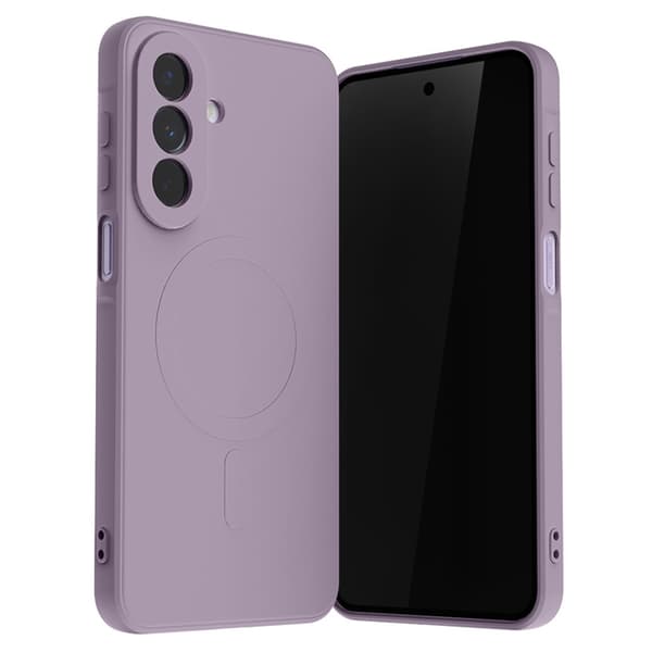 Mercury Mobilskal För Galaxy A27 Magsafe Semi-Silikon - Lavender Grå
