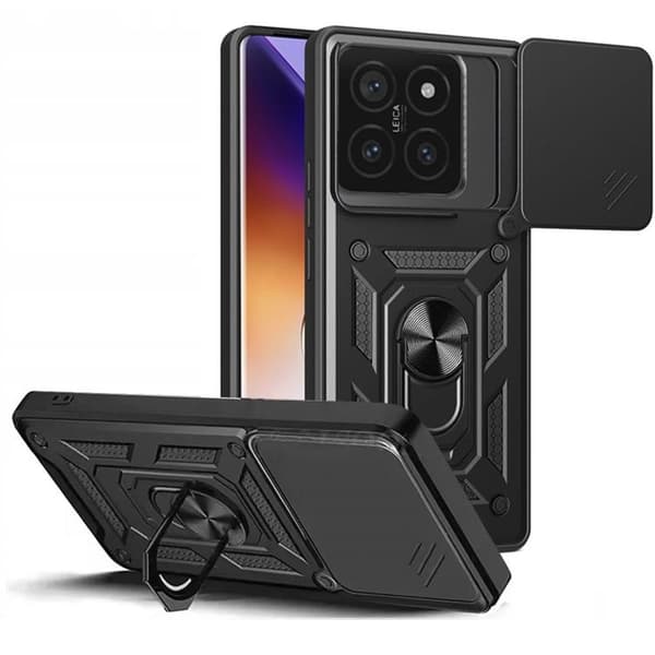 Tech-Protect Mobilskal till Xiaomi 14T Camshield Pro - Svart Svart