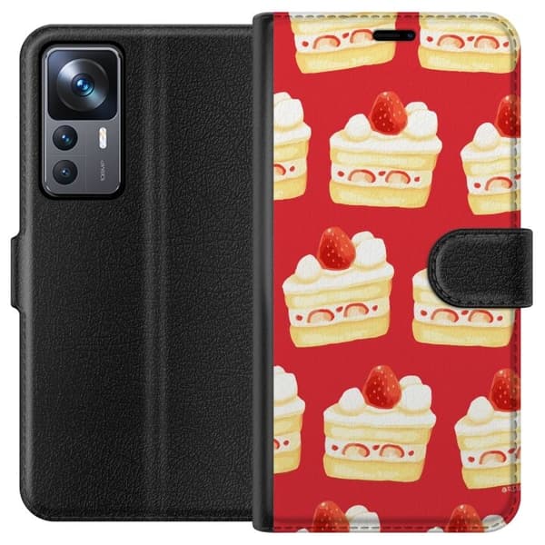Plånboksfodral till Xiaomi 12T Pro med Tårta