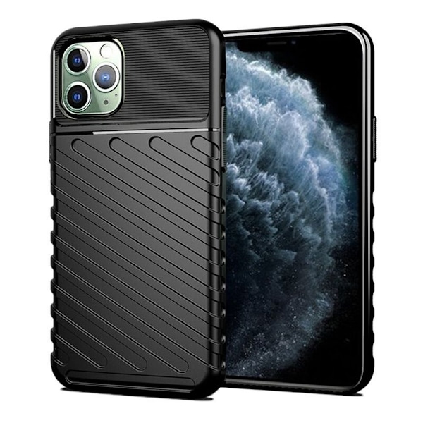 Forcell iPhone 14 Pro Skal Thunder Mjukplast Svart Svart