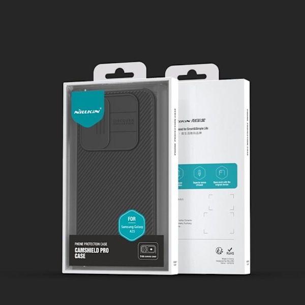 Nillkin Galaxy A55 5G Mobilskal Camshield Pro - Svart Svart