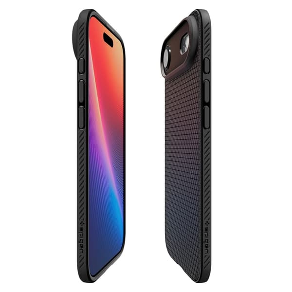 Spigen Mobilskal til Apple iPhone Air Liquid Air - Mat Sort Svart