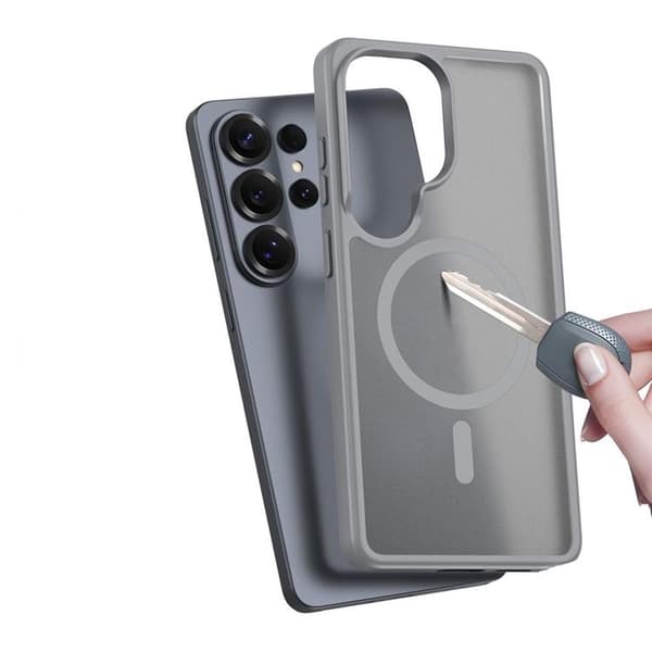 Dux Ducis Mobilcover Til Galaxy S26 Ultra MagSafe YIND - Grå Grå