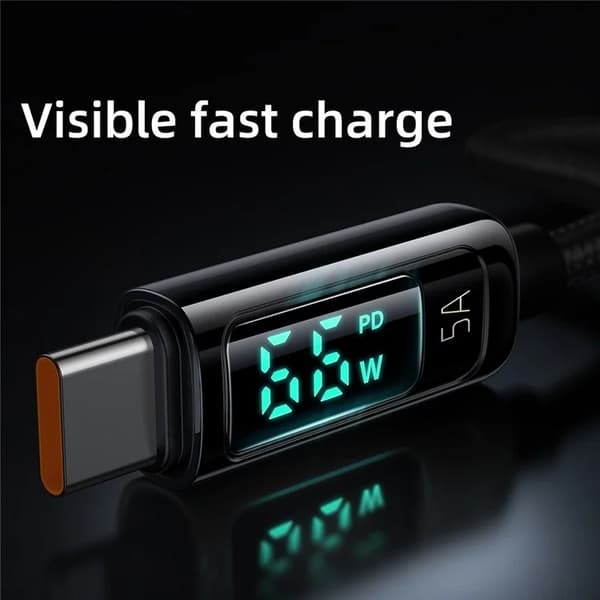MCDODO USB-A - USB-C Kabel 1.2m CA-869 MDD - Svart Svart