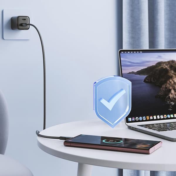 Joyroom Fast USB-C till USB-A kabel 3A 1.2m - Svart Svart