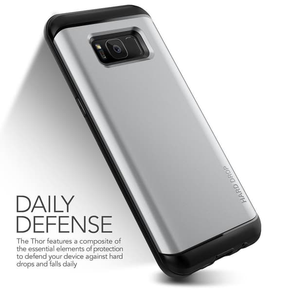 Verus Hard Drop Skal til Samsung Galaxy S8 - Sølv Silver