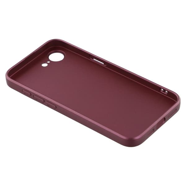X-LEVEL Guardian Series Mobilskal till iPhone 16e Soft TPU Vinröd