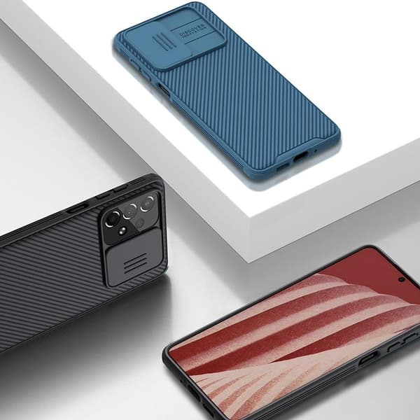 Nillkin Galaxy A73 Skal CamShield Pro Armored - Blå Blå