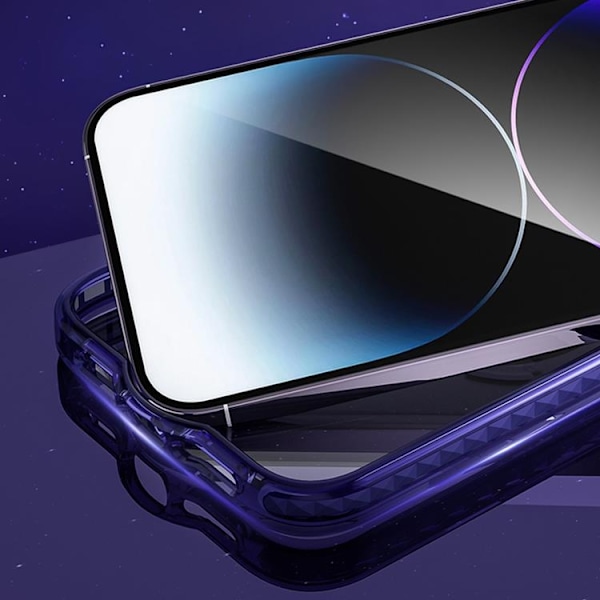 Kingxbar iPhone 14 Plus Skal Magsafe PQY Ice Crystal - Silver