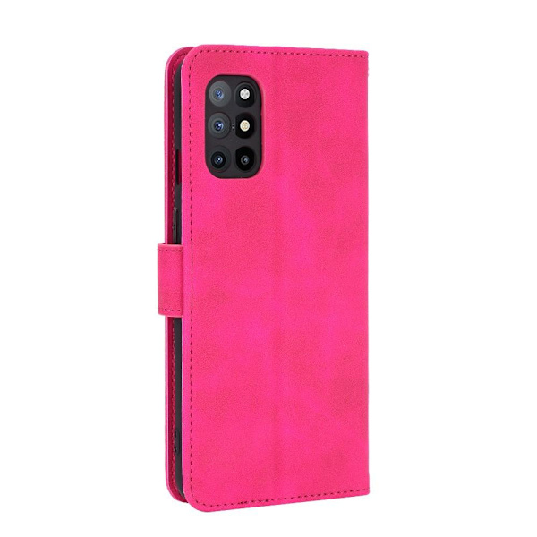 Skin Touch lompakkokotelo Oneplus 8T:lle - Magenta