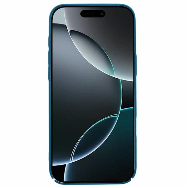 Mobilskal till iPhone 16 Pro Skin-Touch Rubberized PC - Blå Blå