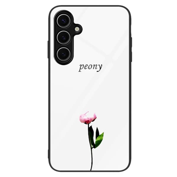 Mobilskal för Samsung Galaxy S26 Plus Härdat glas + PC + TPU - Pion