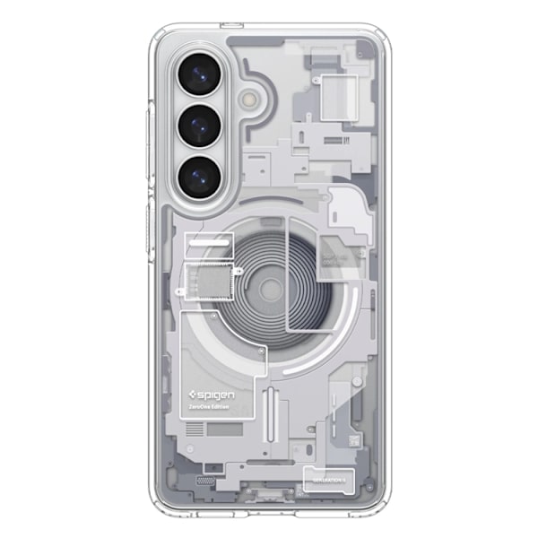 Spigen Mobilskal För Galaxy S26 Plus MagSafe Ultra Hybrid - Zero One Vit Vit