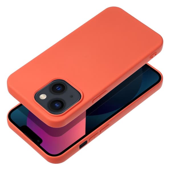 Forcell iPhone 14 Skal Silikon Lite Mjukplast Rosa Rosa