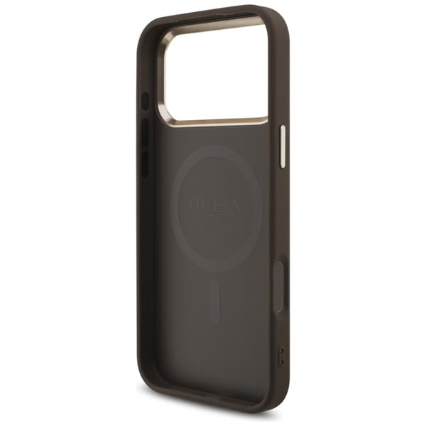 Guess iPhone 18 Pro Max/17 Pro Max Mobilskal MagSafe 4G Triangle Logo