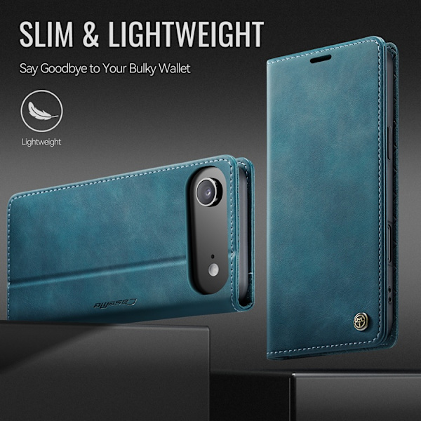 Caseme iPhone Air Plånboksfodral RFID-Skydd 033 - Grön Grön