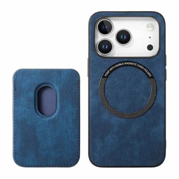 Mobilskal till iPhone 17 Pro Max Retro Detachable - Blå Blå