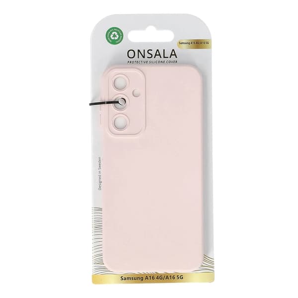 Onsala telefontaske til Galaxy A16 4G/A16 5G Silicone Touch - Lyserød Rosa