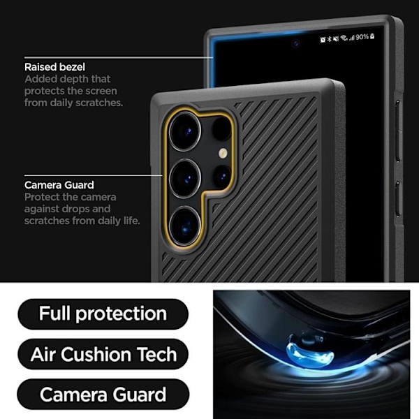 Spigen Galaxy S24 Ultra Mobilskal Core Armor - Svart