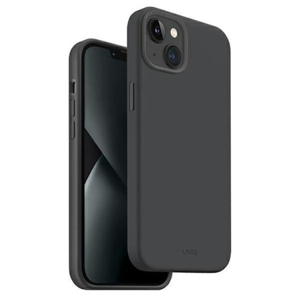 Uniq iPhone 14 Mobiskal Magsafe Lino Hue - Grå