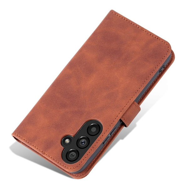 AZNS Samsung Galaxy A34 5G Plånboksfodral Konstläder - Brun