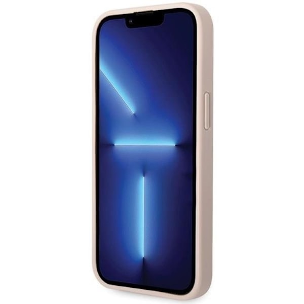 Guess iPhone 15 Plus Mobilskal Big Metall Logo - Rosa