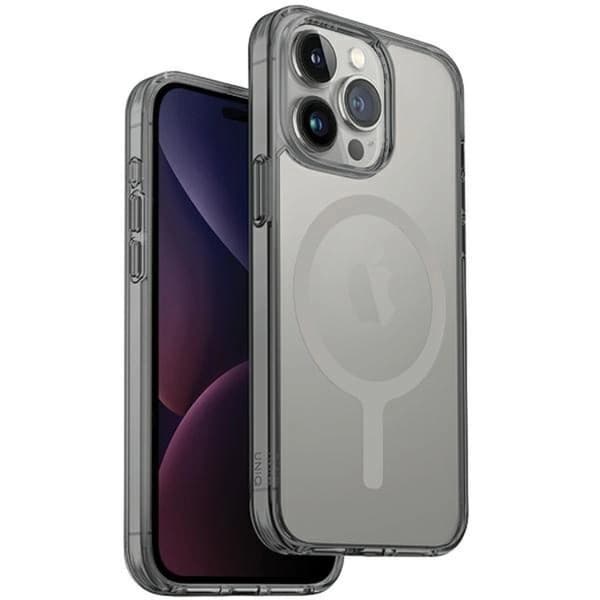 Uniq Mobilskal till iPhone 15 Pro Max Magsafe Lifepro - Grå Grå