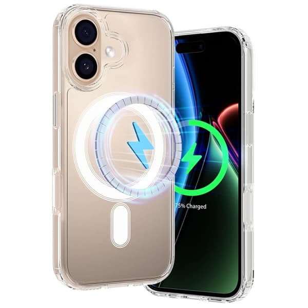 Mobilskal till iPhone 17 MagSafe - Transparent Transparent