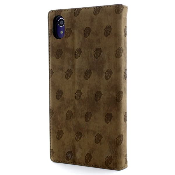 Bravado Rolling Stones Plånboksfodral till Sony Xperia Z2 - Brun Brun