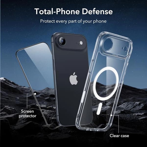 ESR Mobilskal till iPhone Air Magsafe Classic Hybird - Clear Transparent